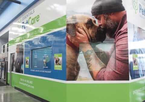 Walmart, Essentials PetCare open 2nd veterinary clinic in Dallas-Fort Worth area